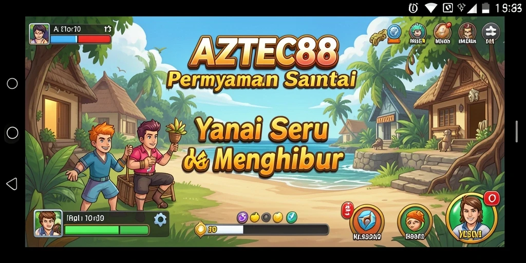 Tampilan menarik dari gameplay AZTEC88 yang menghibur.