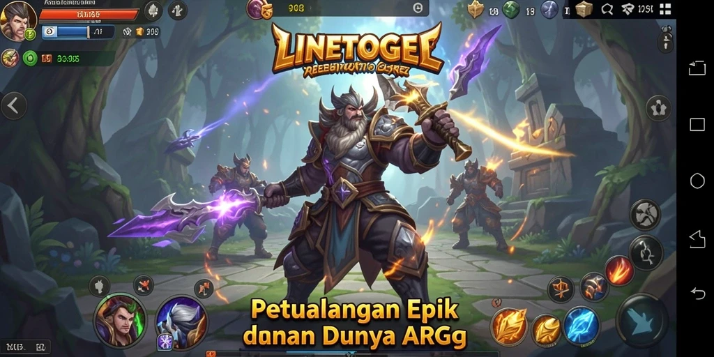 Gameplay menarik dari LINETOGEL dengan aksi ARPG yang seru.